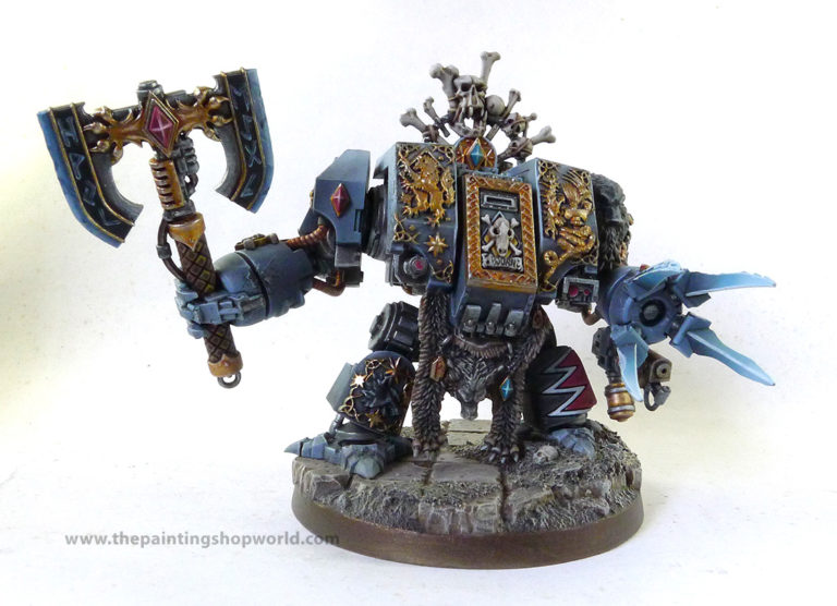 40k Space Wolf Bjorn the Fell-Handed