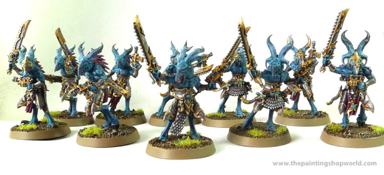 40k Thousand Sons Tzaangors | The Painting Shop