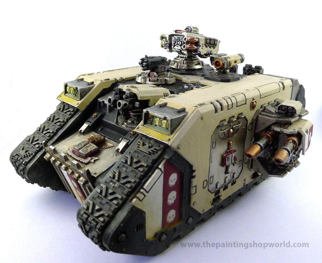 40k Grey Knight Landraider – updated | The Painting Shop