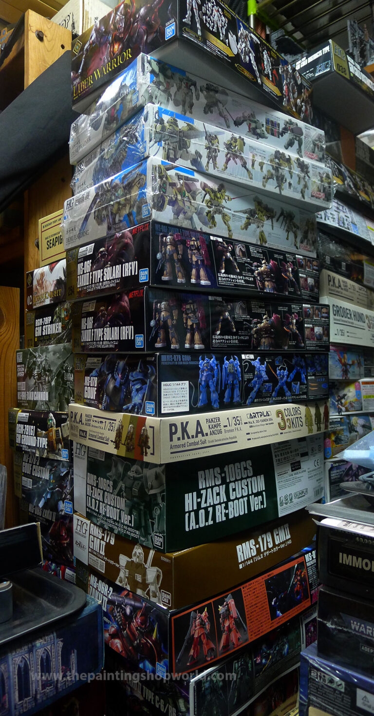 Gunpla Collection, Gunpla backlog, Gunpla Pile of Shame